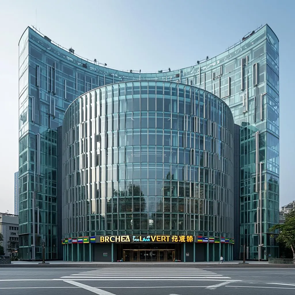 Sede principal del Banco de Desarrollo BRICS